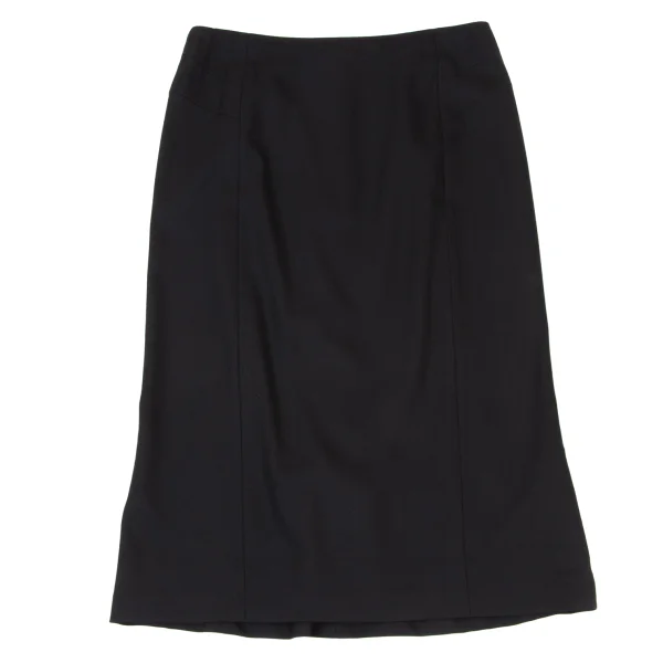 yoshie inaba Wool Blend Stretch Darted Skirt K-175522_002