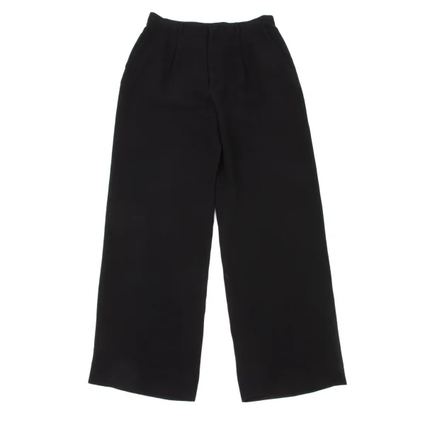 yoshie inaba Poly Tuck Pants Black 9 K-175523_001