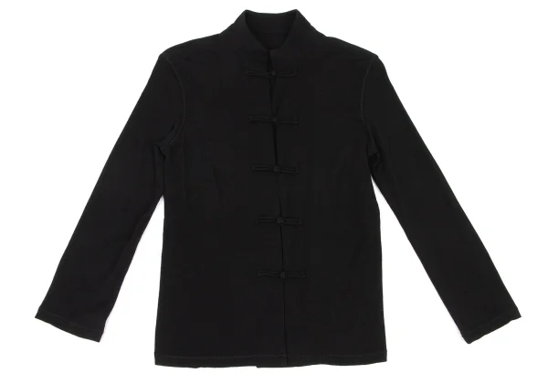 L'EQUIPE YOSHIE INABA Wool Stretch Chinese Buttons Top K-175525_002