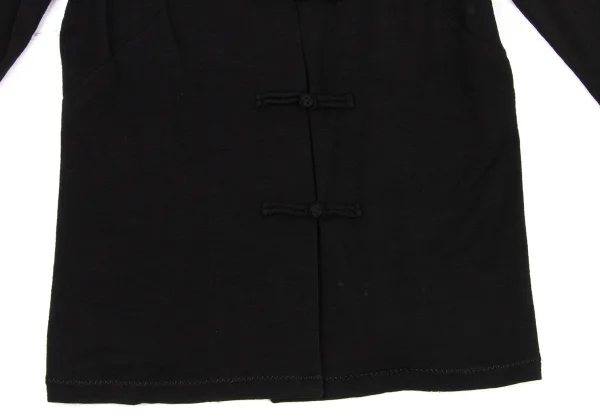 L'EQUIPE YOSHIE INABA Wool Stretch Chinese Buttons Top K-175525_008