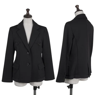 L'EQUIPE YOSHIE INABA Nylon Blend Piping Jacket