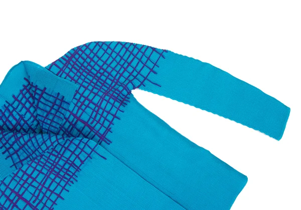 ISSEY MIYAKE me Printed Stretch Pleats Cardigan K-175533_005