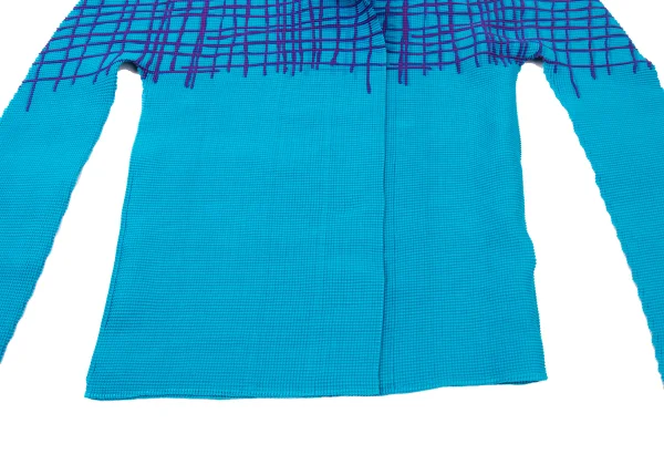 ISSEY MIYAKE me Printed Stretch Pleats Cardigan K-175533_007