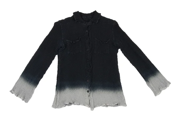 ISSEY MIYAKE me Gradation Hem Cauliflower Cardigan K-175534_002