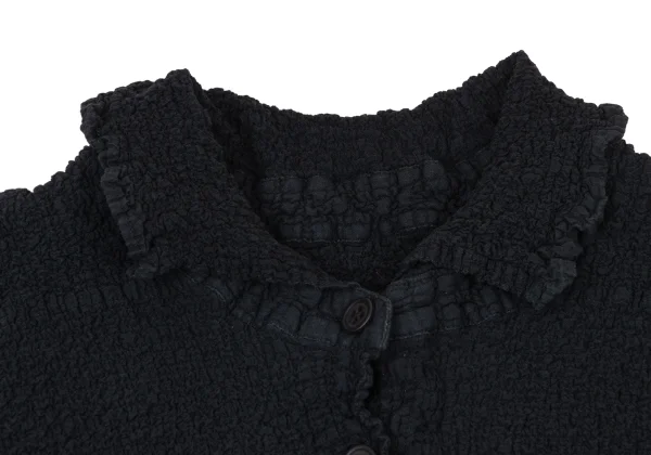 ISSEY MIYAKE me Gradation Hem Cauliflower Cardigan K-175534_004