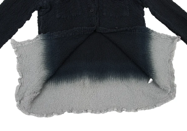 ISSEY MIYAKE me Gradation Hem Cauliflower Cardigan K-175534_011