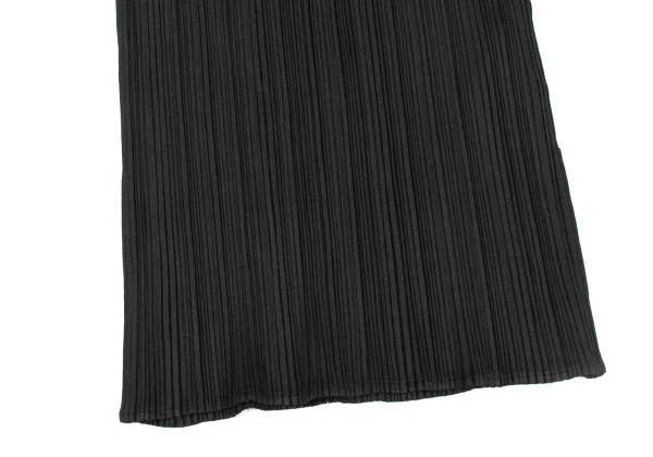 PLEATS PLEASE Pleated Mock Neck T Shirt K-175535_007