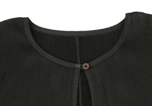 Unbranded Mist Pleats Short Sleeve Cardigan K-175538_004