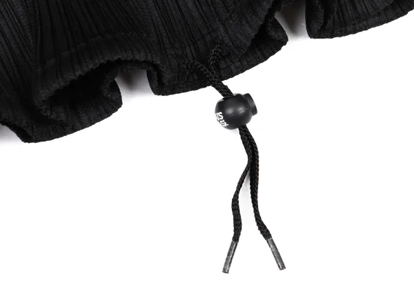 PLEATS PLEASE Drawcord Hem Mesh Switching T Shirt K-175539_007