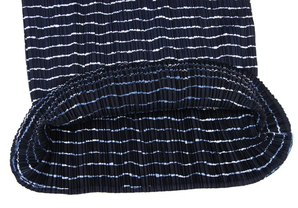 PLEATS PLEASE Stripe Print Sleeveless Top K-175540_007
