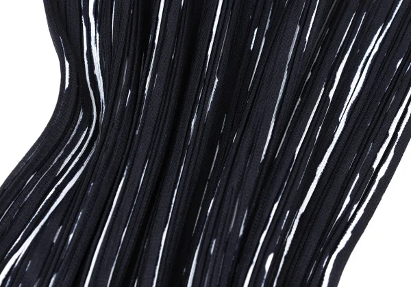 PLEATS PLEASE Striped Print Sleeveless Dress K-175542_009