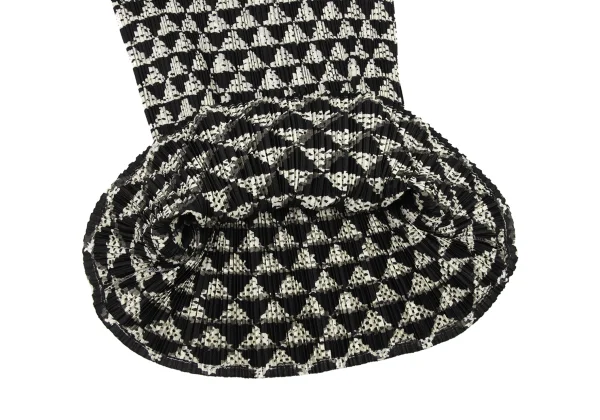 PLEATS PLEASE Geometric Print T-shirt K-175544_007