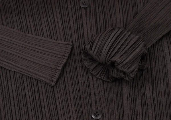 PLEATS PLEASE Pleated Long Sleeve Shirt K-175549_006