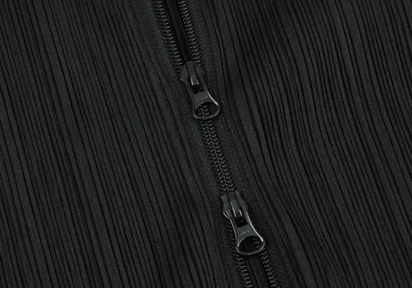 PLEATS PLEASE Pleated Double Zip Jacket K-175551_009