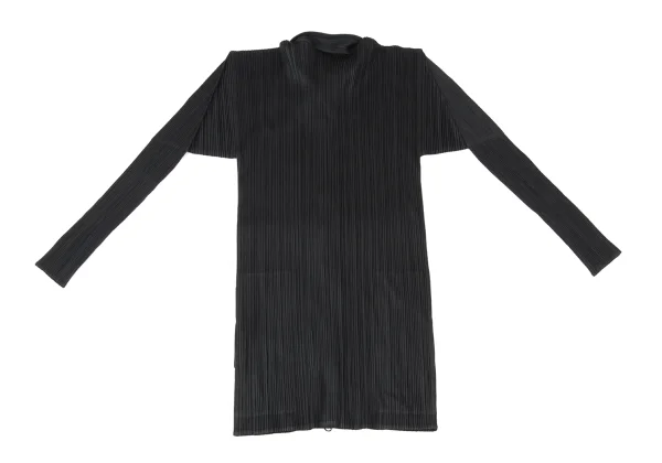 PLEATS PLEASE Pleated Double Zip Jacket K-175551_011