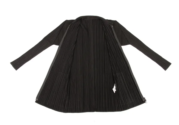PLEATS PLEASE Pleated Double Zip Jacket K-175552_010
