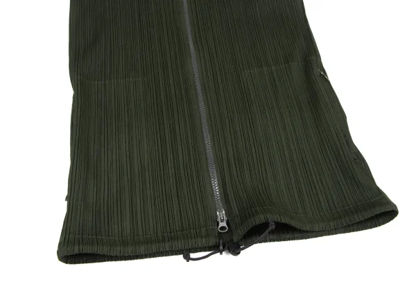 PLEATS PLEASE Pleated Double Zip Drawcord Jacket K-175553_007