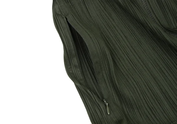 PLEATS PLEASE Pleated Double Zip Drawcord Jacket K-175553_008