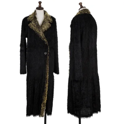 PLEATS PLEASE Fur Coat