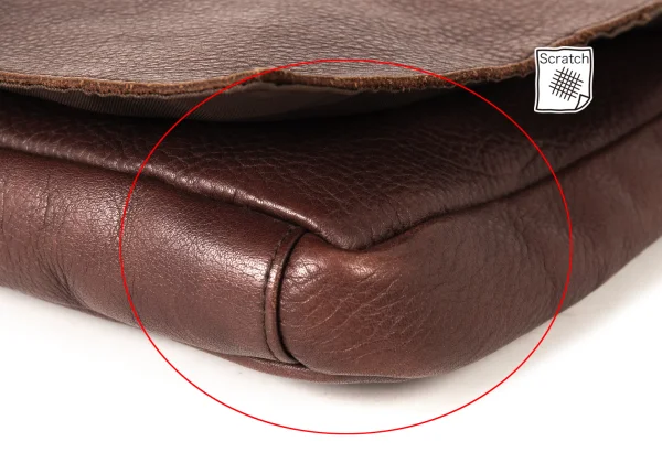 Jean Paul GAULTIER Leather Flap Shoulder Bag K-175559_012