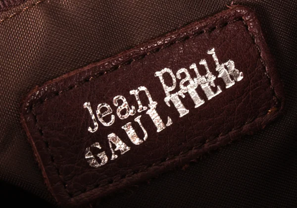 Jean Paul GAULTIER Leather Flap Shoulder Bag K-175559_020