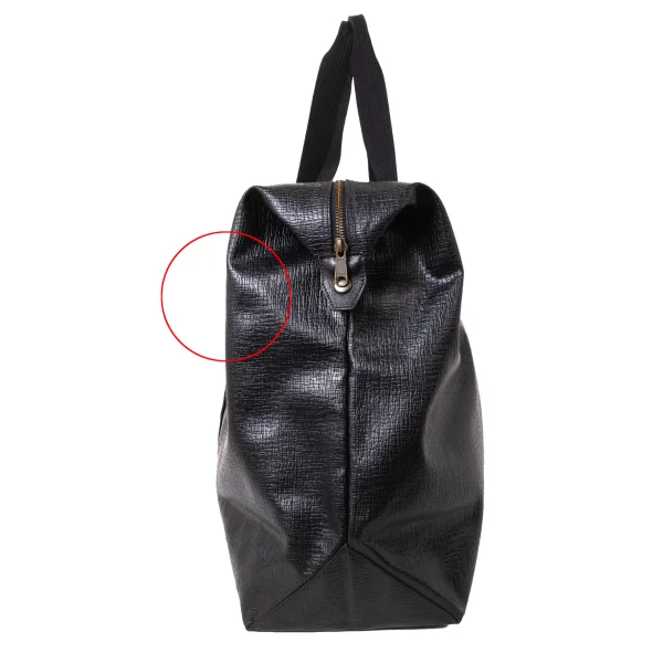 Jean Paul GAULTIER Embossed Synthetic Leather Boston Bag K-175560_006