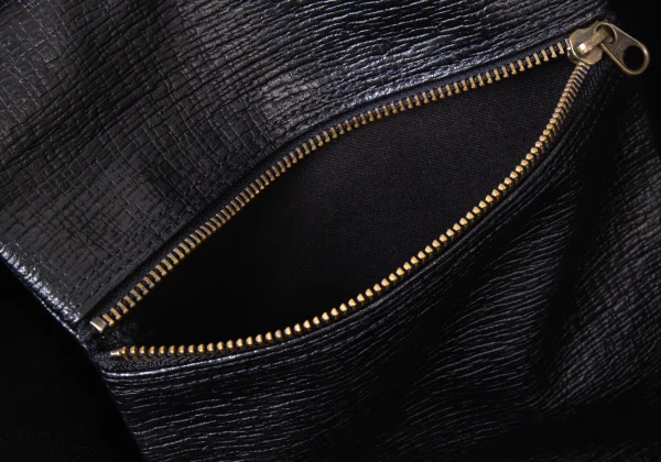Jean Paul GAULTIER Embossed Synthetic Leather Boston Bag K-175560_013