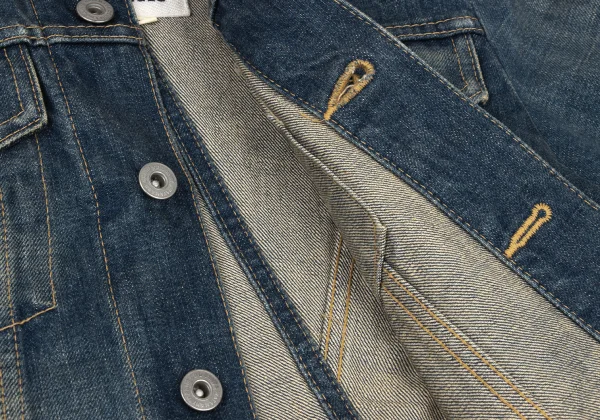 JUNYA WATANABE COMME des GARCONS denim  Reconstructed Cape Style Denim Jacket K-175564_013