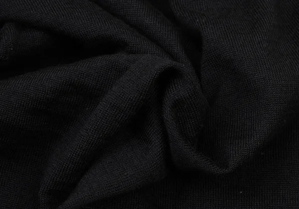 BLACK COMME des GARCONS Switching Hem Eye Print Knit Sweater K-175565_012