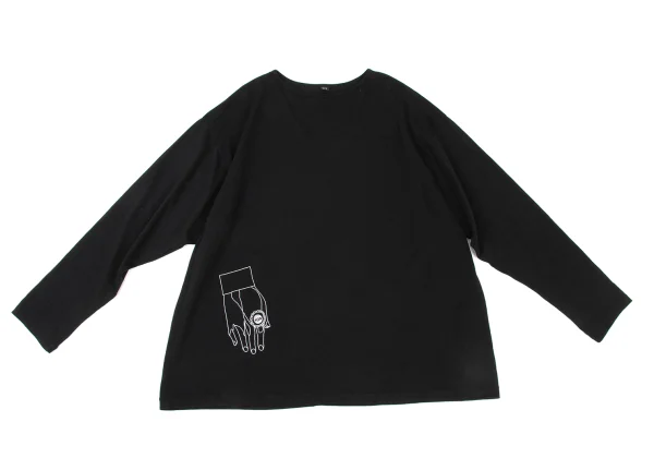 Y's Hand Printed Oversize Tops K-175566_002