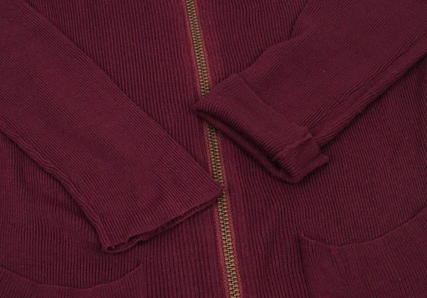 Jean Paul GAULTIER FEMME Rayon Double Zip Ribbed Knit Top K-175569_007