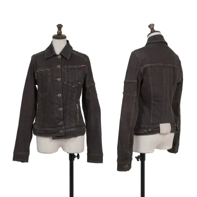 D&G Cotton Blend Stretch Denim Jacket