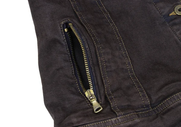 D&G Cotton Blend Stretch Denim Jacket K-175573_013