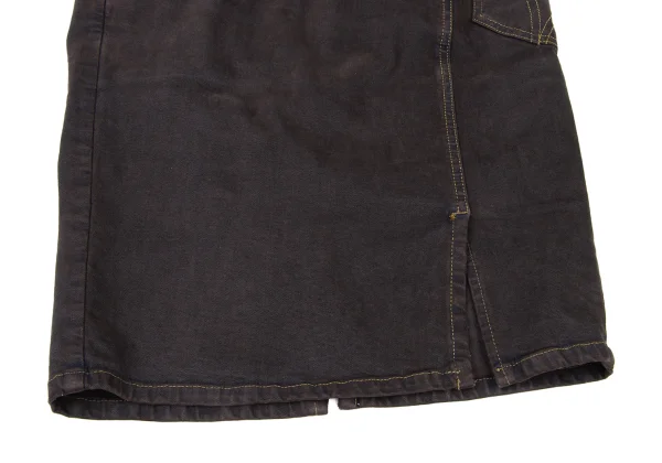 D&G Cotton Blend Stretch Denim Skirt K-175574_008