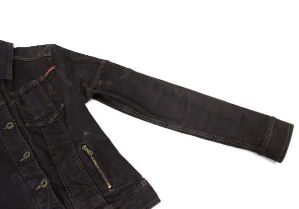 D&G Cotton Blend Stretch Denim Jacket & Skirt K-175575_005