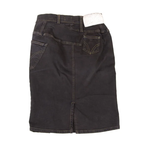 D&G Cotton Blend Stretch Denim Jacket & Skirt K-175575_018