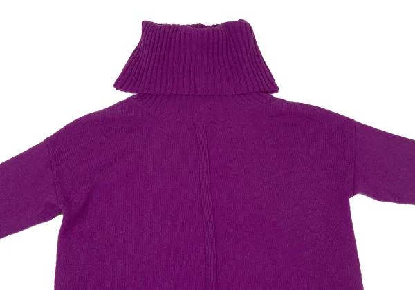 DVF STUDIO Cashmere Blend Wool Turtleneck Knit Sweater K-175578_003