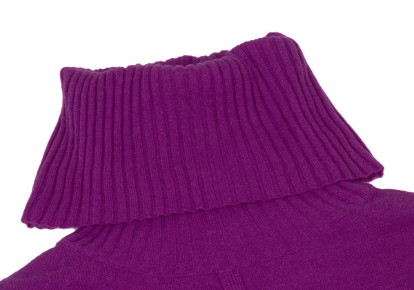 DVF STUDIO Cashmere Blend Wool Turtleneck Knit Sweater K-175578_004