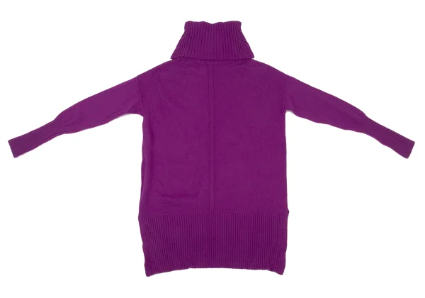 DVF STUDIO Cashmere Blend Wool Turtleneck Knit Sweater K-175578_010