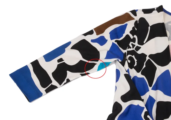 DIANE VON FURSTENBERG Silk Graphic Print Wrap Long Cardigan K-175579_004