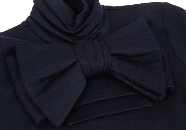 PAUL&JOE Big Bow Gather High-neck Dres K-175580_005