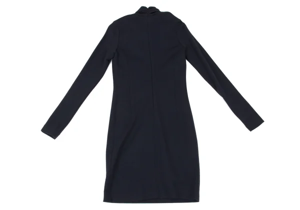 PAUL&JOE Big Bow Gather High-neck Dres K-175580_010