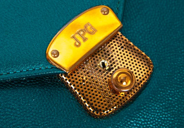 Jean Paul GAULTIER Metallic Leather 2way Bag K-175581_016