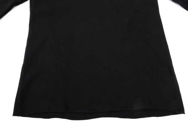 Yohji Yamamoto FEMME Flare Sleeves V Neck Knit Sweater K-175583_008