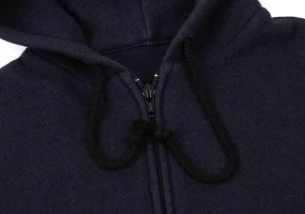 Yohji Yamamoto FEMME Cashmere Blended Knit Hoodie K-175584_005