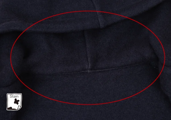 Yohji Yamamoto FEMME Cashmere Blended Knit Hoodie K-175584_013