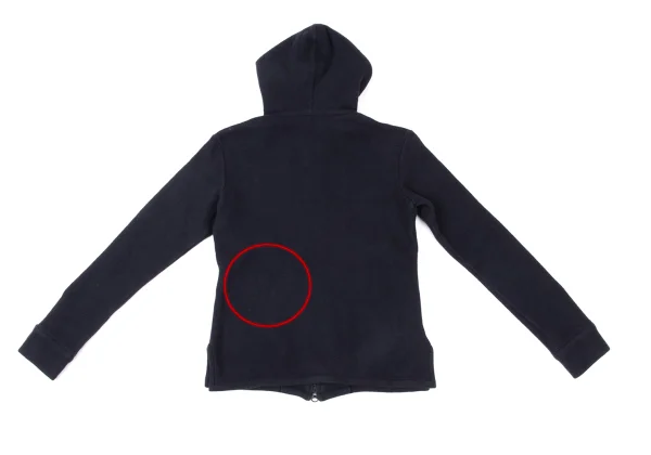 Yohji Yamamoto FEMME Cashmere Blended Knit Hoodie K-175584_014