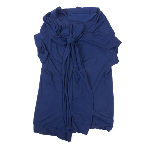 Yohji Yamamoto FEMME Drape Neck Sleeveless Top K-175585_002
