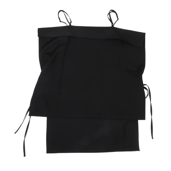 Yohji Yamamoto FEMME Wool Gabardine Side String Camisole K-175586_002