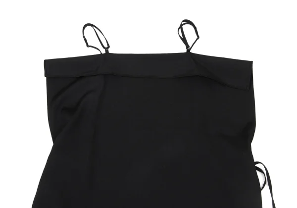 Yohji Yamamoto FEMME Wool Gabardine Side String Camisole K-175586_003